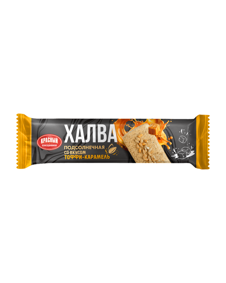 Халва подсолнечная со вкусом «Тоффи-карамель»