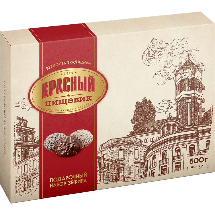 Набор зефира «Красный пищевик»