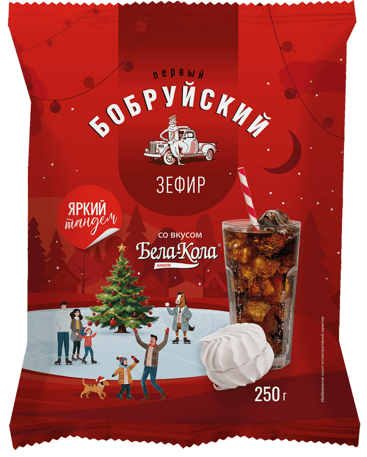 Зефир ТМ «Первый Бобруйский» со вкусом Бела-Кола