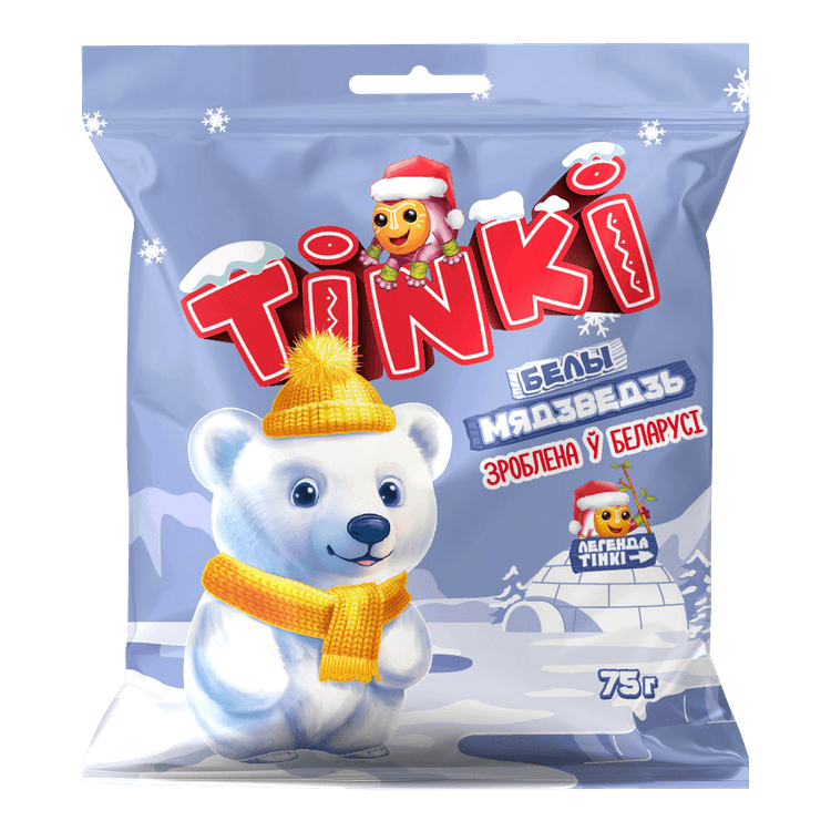 Мармелад ТМ TINKI «Белы мядзведзь»