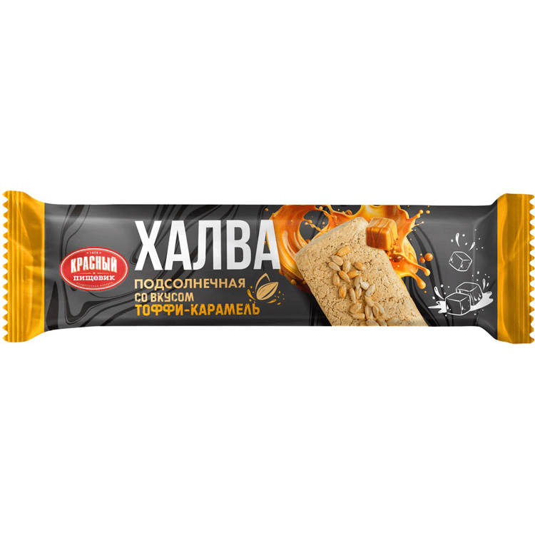 Халва подсолнечная со вкусом «Тоффи-карамель»