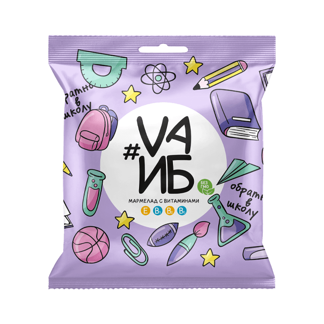Мармелад «VAИБ» с витаминами Е, В1, В2, В6